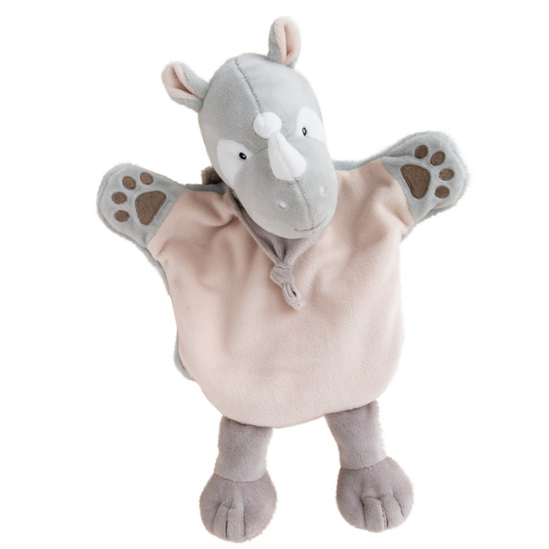  savane marionnette rhinocéros gris 